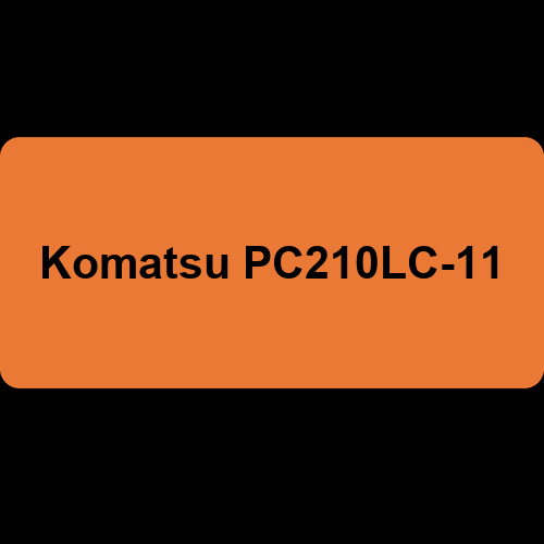 Komatsu PC210LC-11